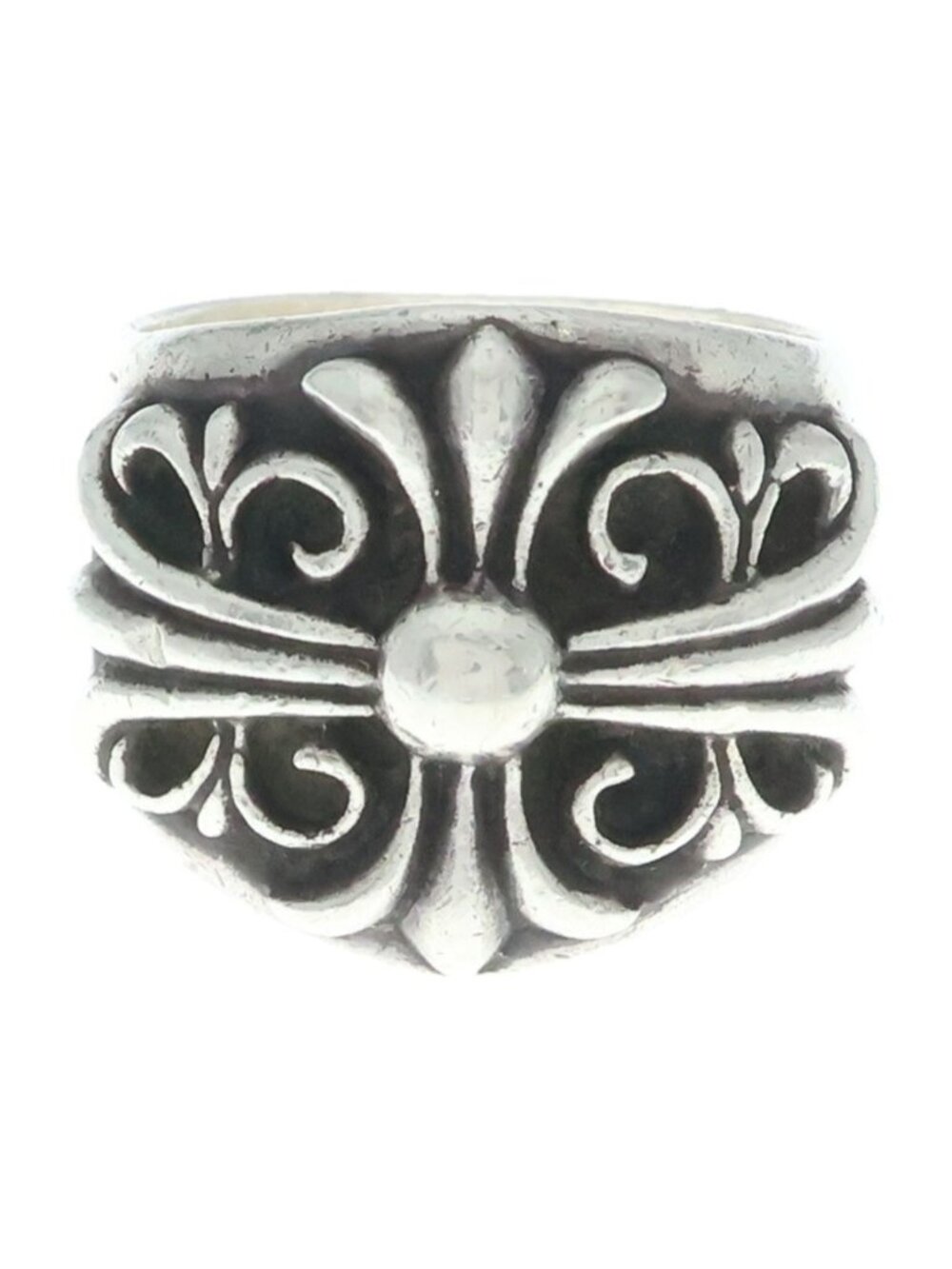 Chrome Hearts Keeper Ring Silver
